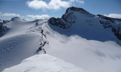 dalla cima: Grande Aiguille Rousse e Cima del Carro