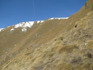 Salendo verso Cima La Rocco