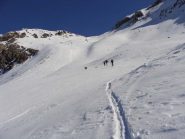 in vista del colle de Chaude Maison