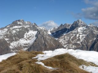 Redorta, Scais, Porola, Passo di Coca, Dente e Pizzo di Coca.