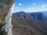 Il gruppo della Cima di Fojorina vista da pressi del Sasso Rosso