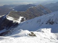 Pendio finale fatto in salita,Cialancia a sx,Piastra a dx.