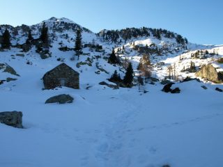 Alpe Carisey di Sotto a quota 1868 m