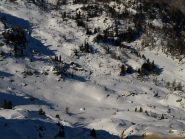 Alpe Carisey (in basso a destra) vista da Colle Carisey