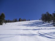 parte finale verso l'arrivo dell'ex seggiovia