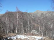 Arbella dal rilievo quotato 1099 m. su carta MU
