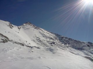 Spalla e cresta finale