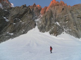 Mario verso la conoide..