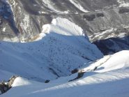 Percorso di salita al Pianard da Trinita'.