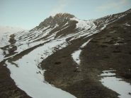 Inizio della gorgia Pianard,a sx la gorgia Garbella. 