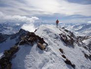 quasi in cima al Tschima