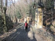 La via Crucis del Monte Mesma