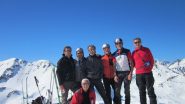 foto di gruppo in punta