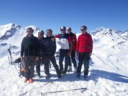 parte del gruppo in punta