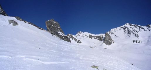 l'arrivo a Montagna Baus (baite)...