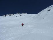 Il bel pendio dalla punta
