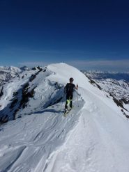 Arrivo in vetta al Rosso