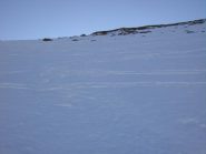 L'ultimo ripido tratto.