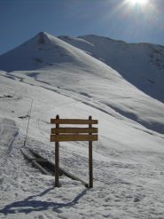 Dal colle,poco dopo le 10.00.