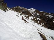 Gli ultimi metri prima del rifugio