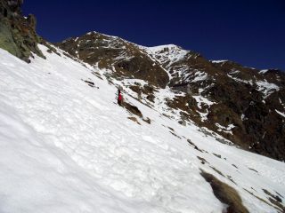 Gli ultimi metri prima del rifugio