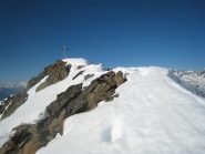 In vista della cima