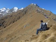 blin dà un'occhiata all'itinerario di salita