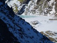 principio di disgelo al lago lasin