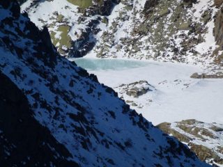 principio di disgelo al lago lasin