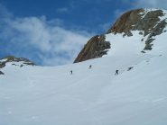 Sui pendii verso il passo Vannino