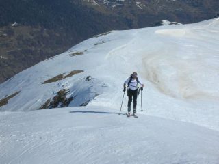 Aldo sulla cresta finale
