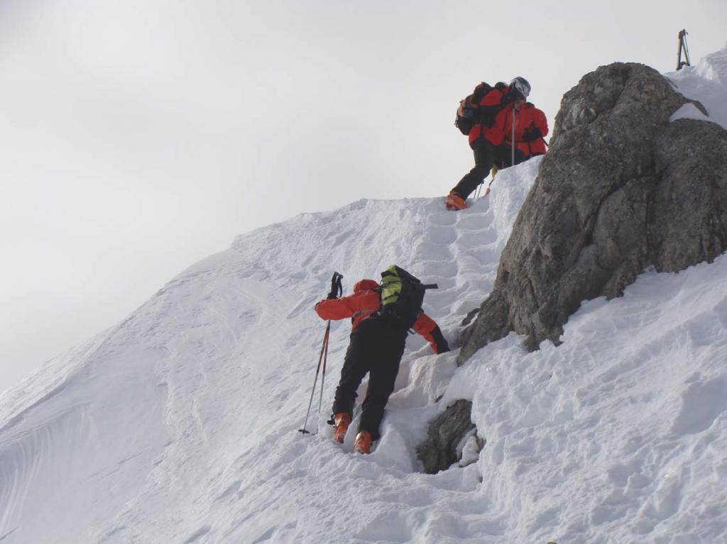 l'utimo tratto a piedi