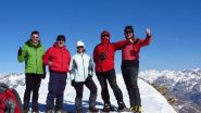foto di gruppo in vetta (autoscatto) (3-3-2012)