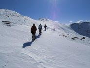 Ritorno di traverso per evitare le risalite