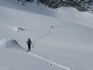 il lungo traverso nella parte alta