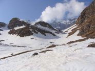 il canale sotto il lago serrù