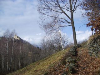 Arrivando presso il santuario