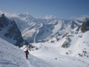 la risalita del vallone del Rif