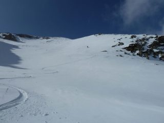 Neve trasformata con qualche tratto di farinetta