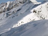 Le cornici sulla cresta dell'Asgelas