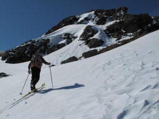 salendo sotto il Vaccaria