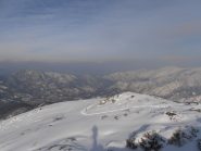 10 - dalla cima verso Viù e la pianura