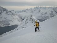 dai pendii sommitali del Kvittinden