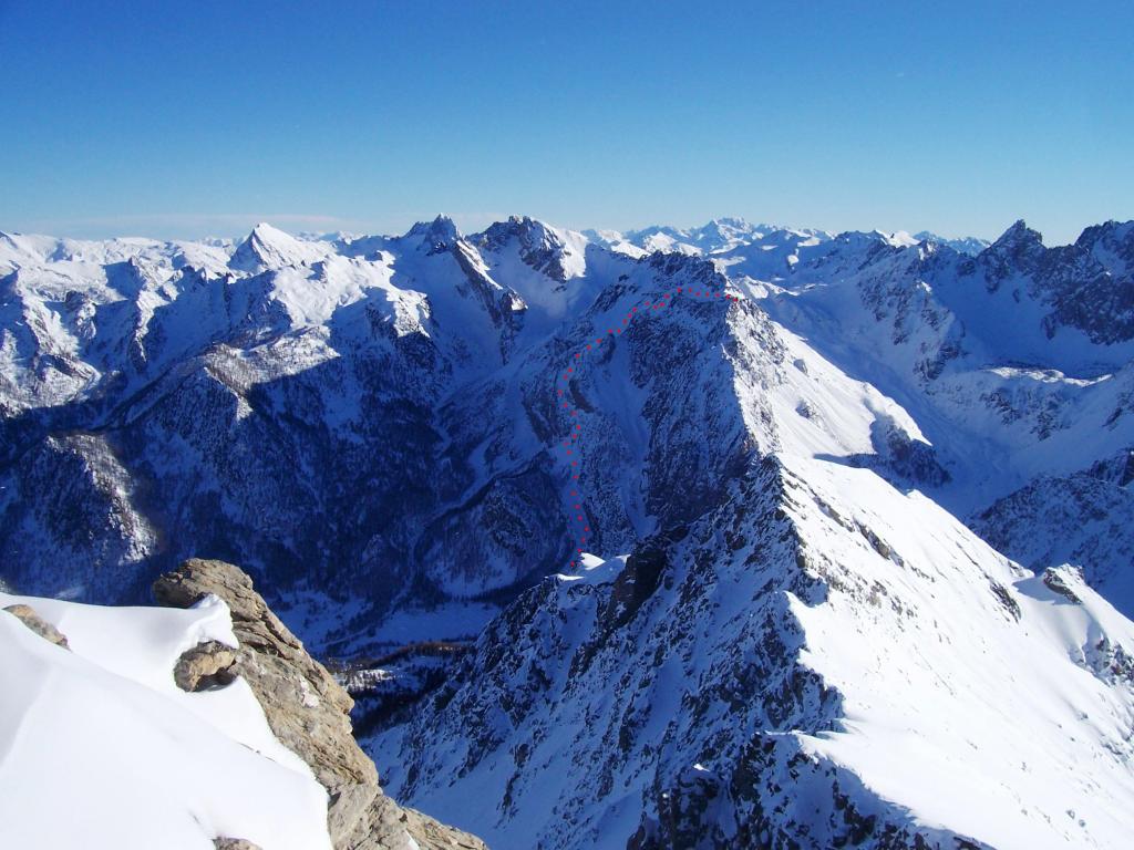 Itinerario visto dal Freid