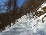 la stradina al mattino