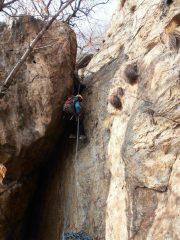 La prima doppia di circa una decina di metri