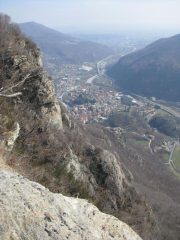 Pont Canavese visto dall'alto