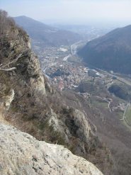 Pont Canavese visto dall'alto