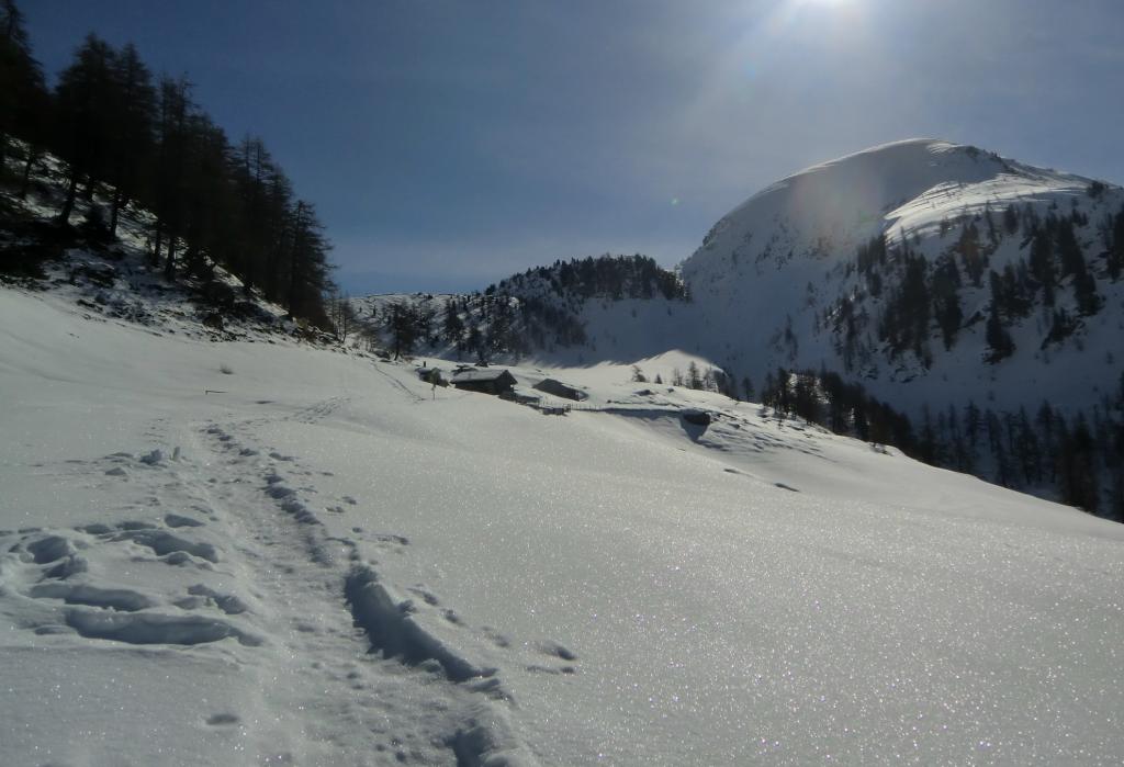 Il vallone verso il Colle della Ranzola