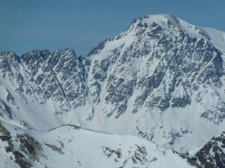 l'itinerario visto dal Grand Pays